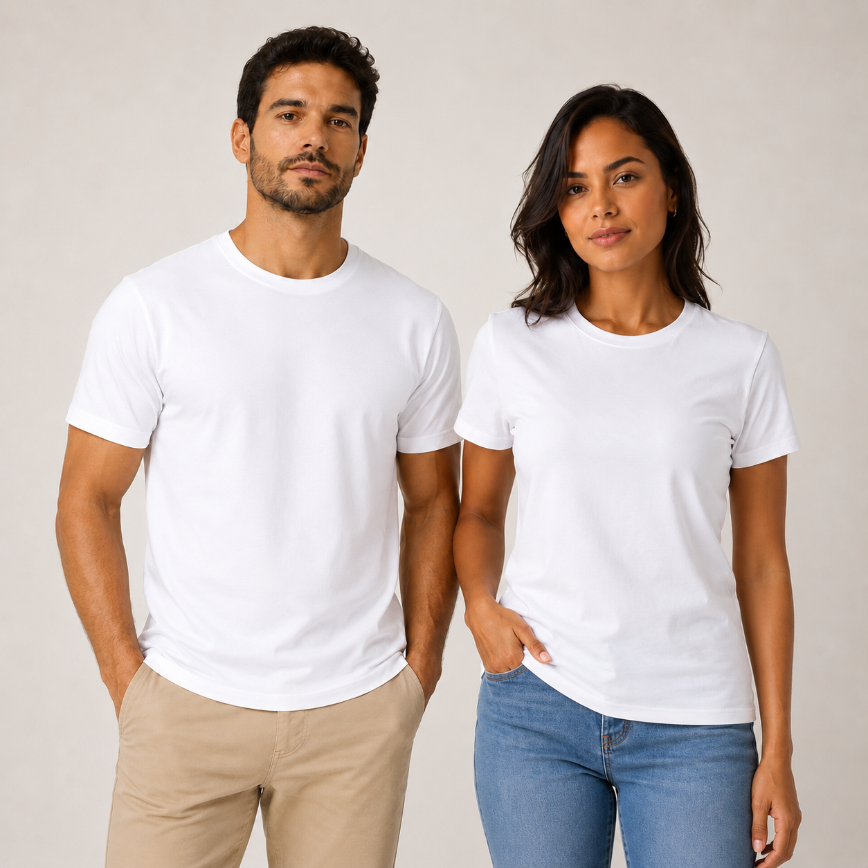camisa poliester branca sem personalização