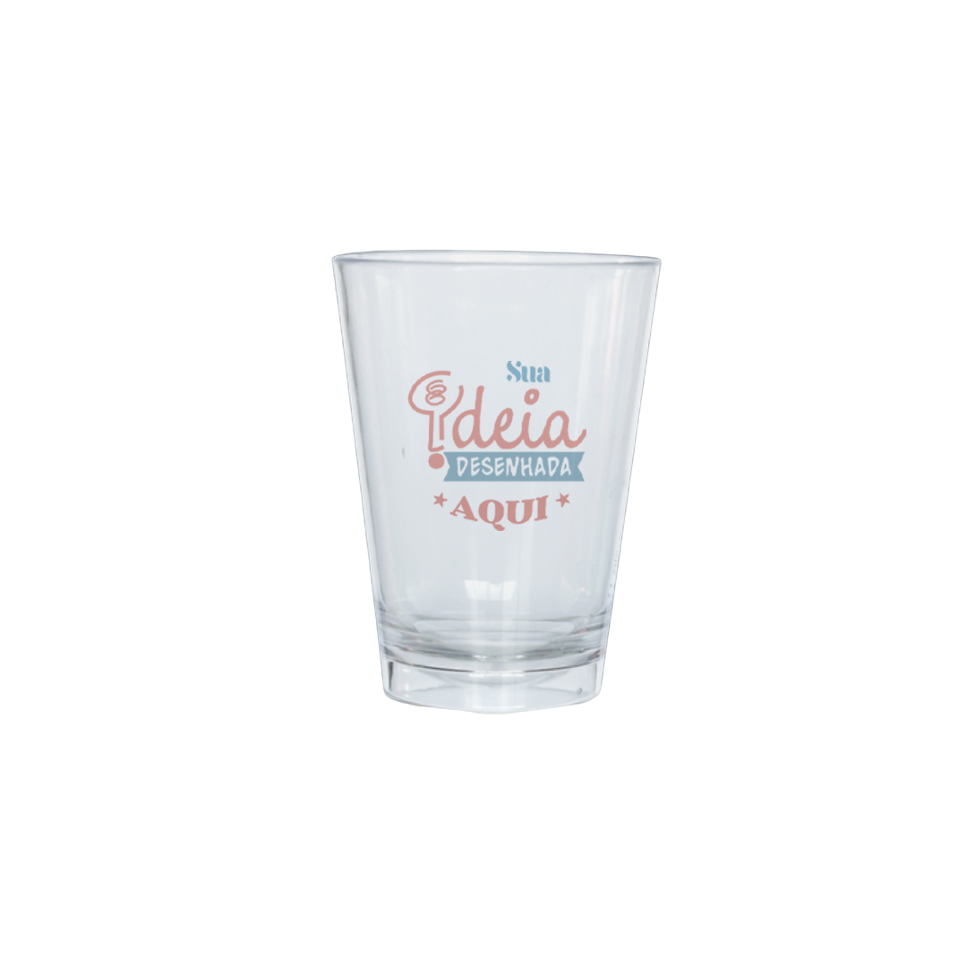 Copo de Shot acrílico 70ml personalizado