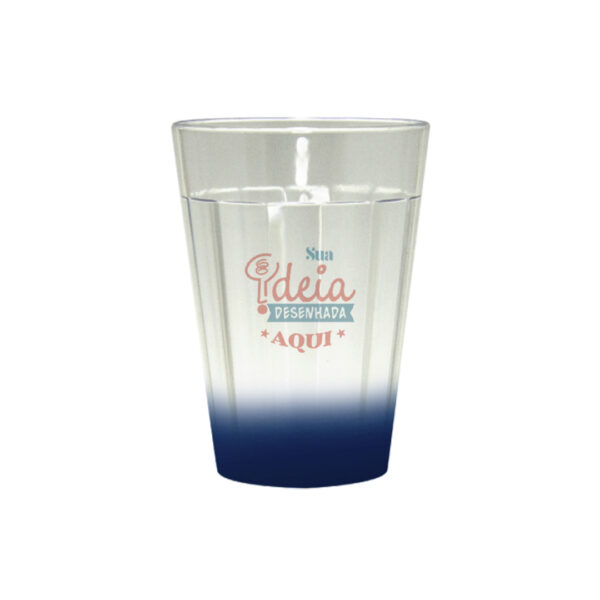 Copo lagoinha 180ml degradê personalizado