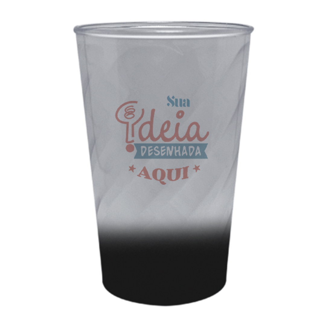 Copo twister 400ml degradpersonalizado